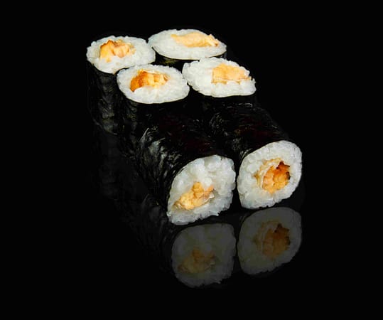 32 Gebrat. Lachs-Maki
